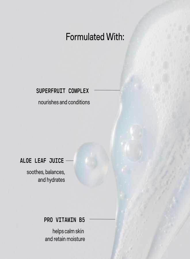 Versed The Purist Daily Antioxidant Gentle Face Cleanser - Daily Gel Cleanser + Moisturizing Face Wash for Sensitive Skin (The Purist - 6 Fl Oz (Pack of 1)) - Image 4